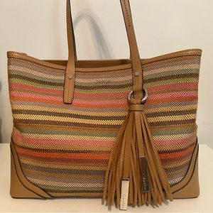 Calvin Klein Maggie Floral Small Tote